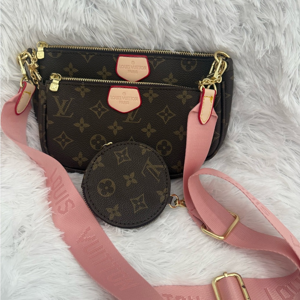 Designer inspired crossbody bag